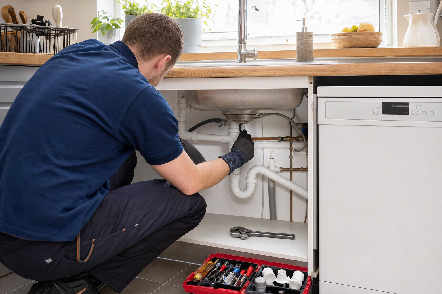 Kitchen Plumbing Finchley Central service image