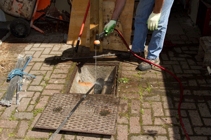 Drain repair work in Finchley Central